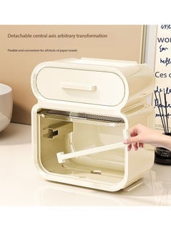 Multifunction Wall Mounted Tissue Box Toilet Paper Holder Tissue Dispenser Non Perforated Waterproof Drawer with Storage Shelf 18x12x22 cm - pzsku/Z2F1A1E27AD2928A416B8Z/45/_/1730103136/857ac4b8-6bf4-4c55-805e-a7a47c5930ab