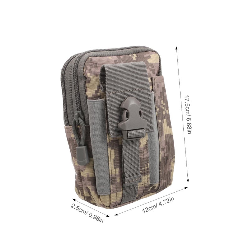 SUPVOX Multi Functional Waist Bag For Phone Hiking Camping Black - Image 3