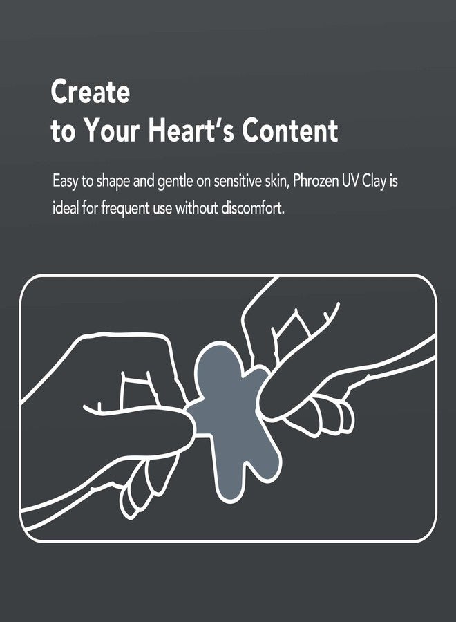 المجمدة طين الأشعة فوق البنفسجية المجمد - طين معالجة بالأشعة فوق البنفسجية (عبوة من قطعتين) - Image 4