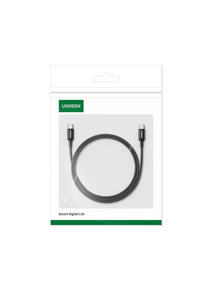 UGREEN USB-C to USB-C Silicone Fast Charging Cable Black 1m 100W - Image 5