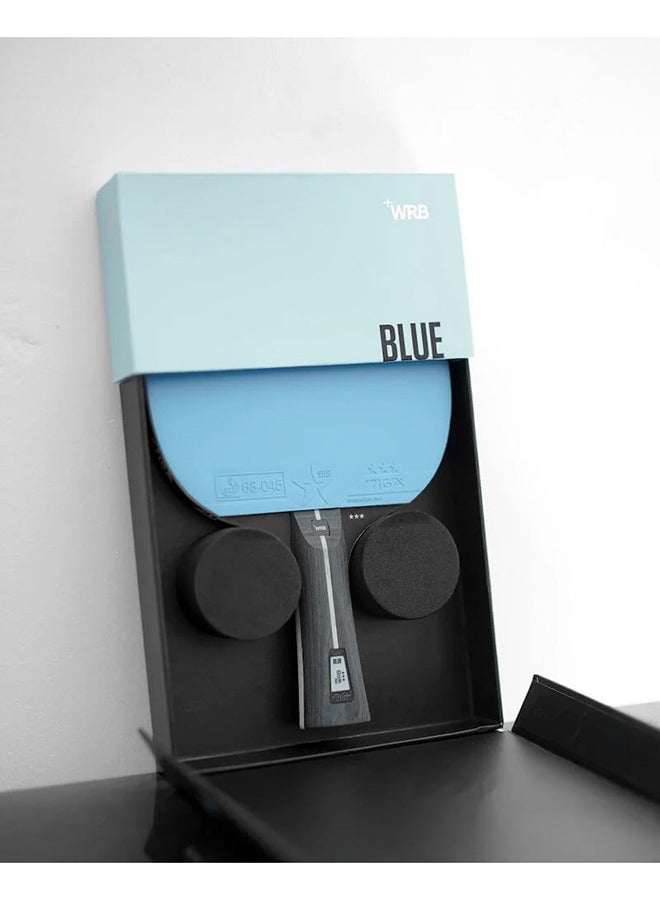 Stiga Pro Wrb Blue Edition 3 Star Table Tennis Bat - Image 4