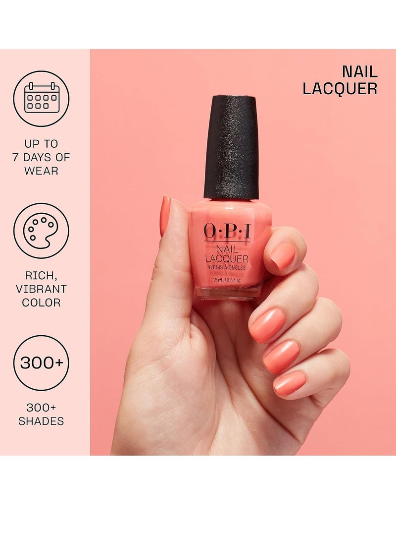 OPI O.P.I Nail Lacquer 15 ml nail polish Long Lasting Chip Resistant - Image 3