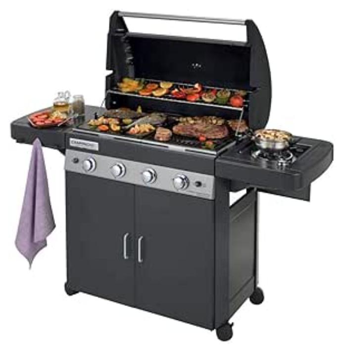 كامبينجاز شواية باربيكيو بلس 4 سوداء 3500 سم مربع - Image 1