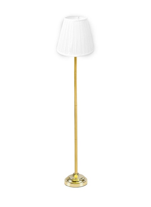 Stand lamp, gold, 160 cm