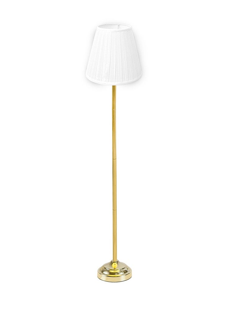 Stand lamp, gold, 160 cm