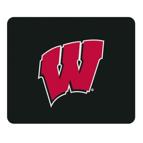 OTM Essentials Mouse Pad, Fabric, University of Wisconsin - Madison Standard/Classic Black - Image 5