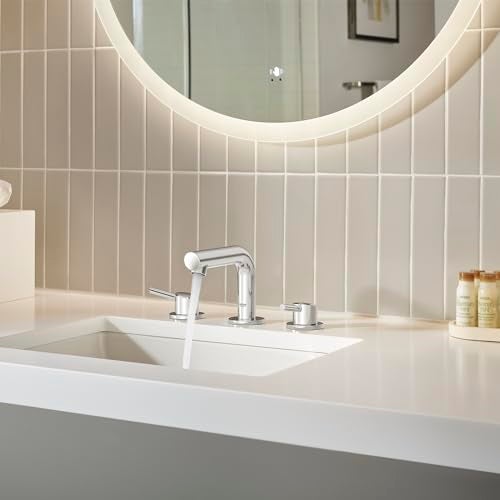 GROHE 20572001 Concetto 8inch Widespread 2Handle SSize Bathroom Faucet 12 GPM Chrome - Image 3
