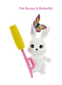 Mattel BARBIE Barbie It Takes Two Camping Playset with Skipper Doll, Pet Bunny, Firepit  - Image 5