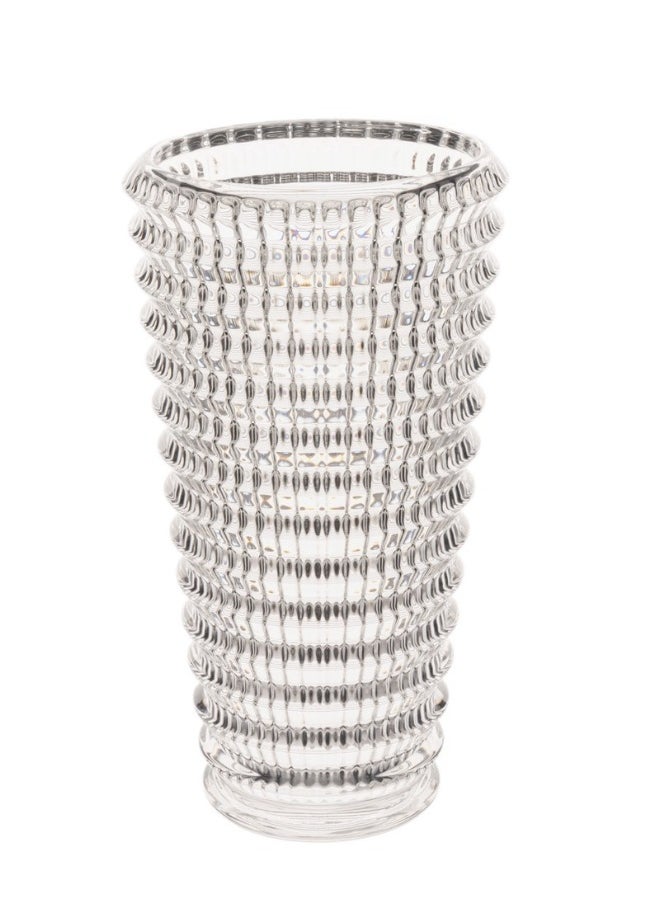 Gulf Flowers Glass Vase Crystal  Elegant crystal glass vase, adds a touch of luxury to any room 