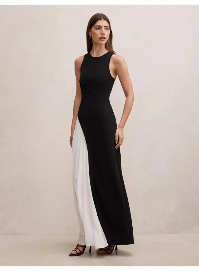 Forever New  Candace Halter Contrast Maxi for Women | Best Price UAE