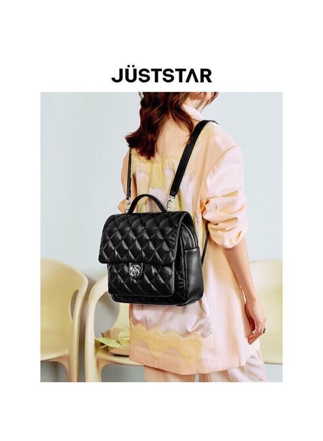 Just Star Women's Backpack, New Large Capacity Commuter Travel Backpack, School Bag, Women's Bag - Image 3