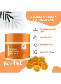 Advanced Organics Vitamin C Lightening Face Pack For Dull Skin Pigmentation & Dark Spots With Niacinamide 100G - pzsku/Z2F1B143E80EDD1C6629AZ/45/_/1720854737/e6e76e81-1cab-4bc0-879c-d902a87a16c2