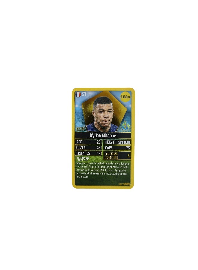 Winning Moves Top Trumps World Football Stars The Top 200 - Yellow - Image 3