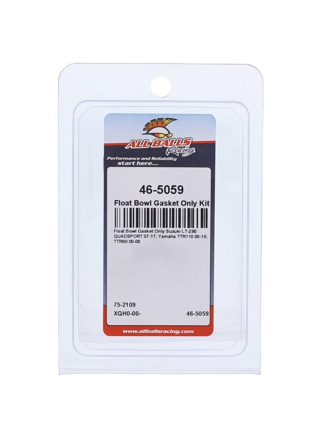ALL BALLS 46-5059 Float Bowl Gasket Only Kit Compatible With/Replacement For Suzuki LT-Z90 QUADSPORT 2007-2018, Yamaha TTR110 2008-2019, TTR90 2000-2008 - Image 4