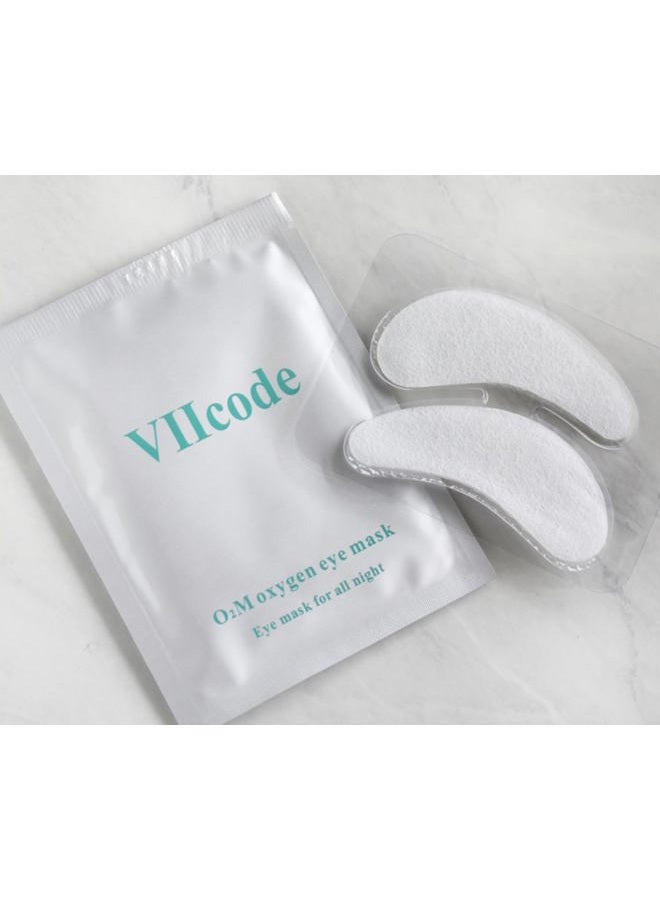 VIIcode O2M Oxygen Eye Mask for All Night Repair -Under Eye Gel Patches, 8 Hours Oxygen Treatment-Reduce Wrinkles, Eye Bags, Puffiness, Dark Circles -Skin Care Products（6 Pairs - Image 4