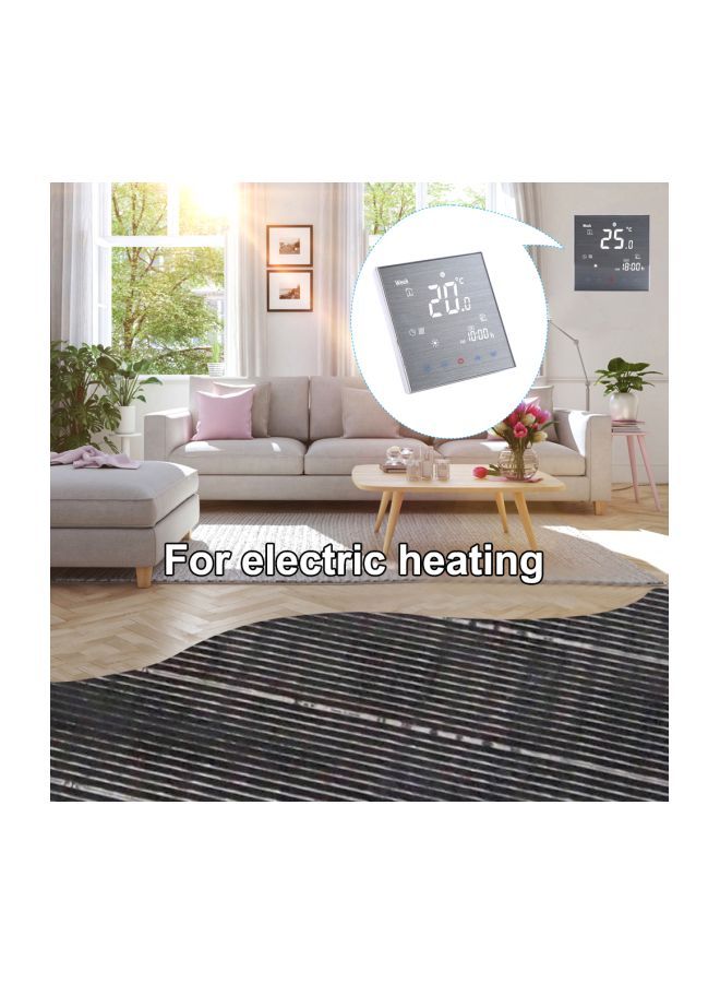 NIBEMINENT LCD Smart Thermostat Digital Temperature Controller Black 11x9x6.1millimeter - Image 3