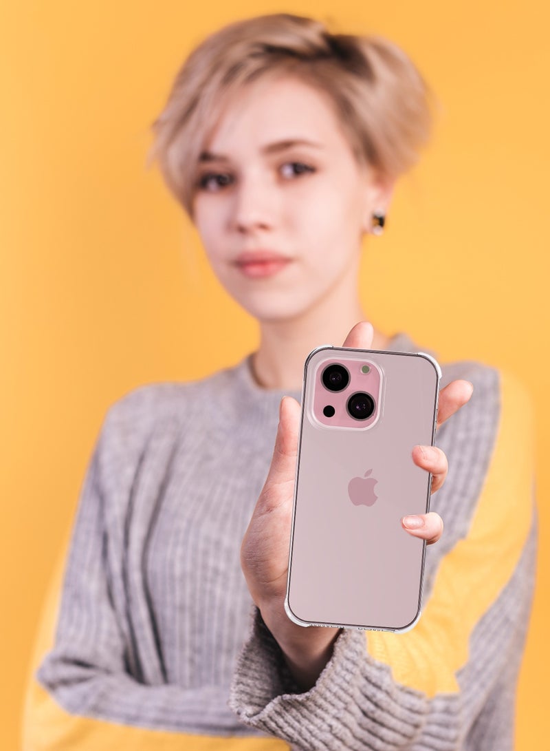 Max & Max iPhone 15 Plus Clear Case (6.7”) Crystal Transparent Shockproof Slim Cover | Anti-Yellowing & Scratch-Resistant Protection - Image 2