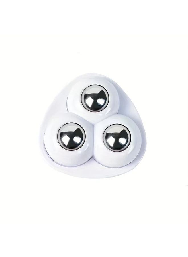 8 Pack Heavy Duty Swivel Casters 360 Rotating Base No Drill Installation Stainless Steel Three Bead Model - Image 1