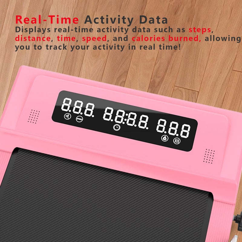 إي تي جي جهاز مشي رياضي مطوي للمنزل سرعة 1-10 كم/ساعة، 0.75 حصان، يحمل حتى 110 كجم، مثالي للاستخدام في المملكة العربية السعودية - Image 5