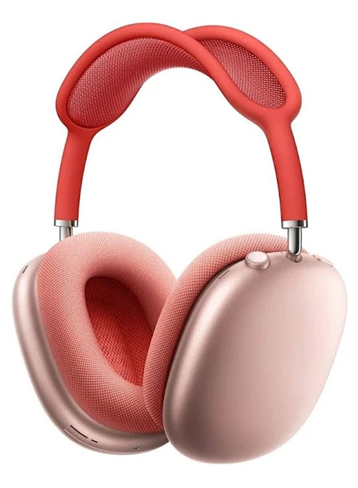 PROMASS Wireless Bluetooth Headphones with Mic Noise Cancelling Headsets Stereo Sound - RED - Image 1