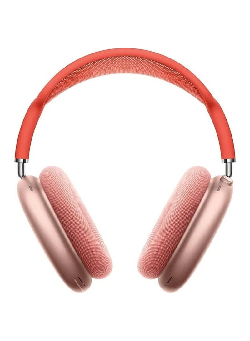 PROMASS Wireless Bluetooth Headphones with Mic Noise Cancelling Headsets Stereo Sound - RED - Image 2