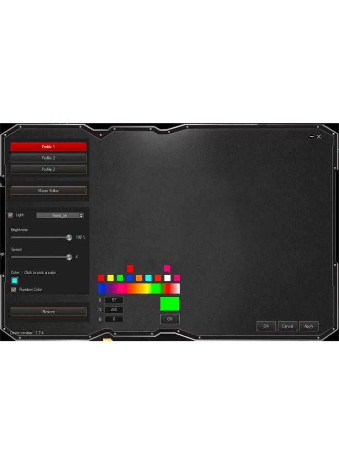 uRage Gaming Keyboard Exodus 300 Illuminated - Black - Image 3