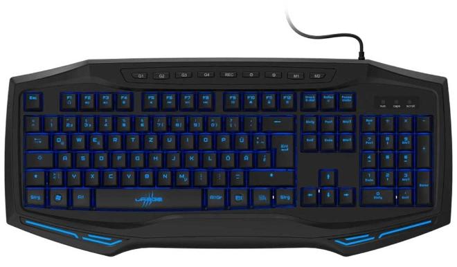 uRage Gaming Keyboard Exodus 300 Illuminated - Black - Image 1