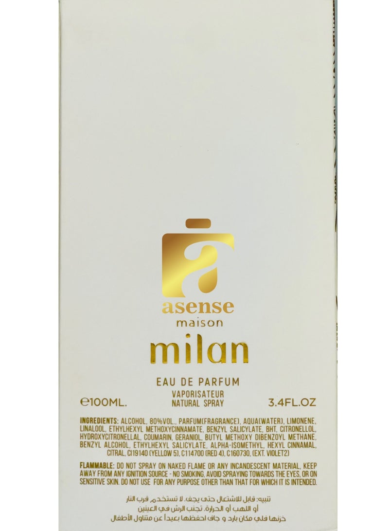 maison milan Turath Al Dahabi EDP 100 ml Perfume - Image 4