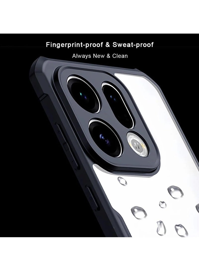 عام غطاء شفاف متوافق مع هاتف OPPO Find X9 Pro - 【حماية وسادة هوائية】 غطاء شفاف مع حماية الكاميرا، غطاء خلفي ماص للصدمات من مزيج PC+TPU - Image 5