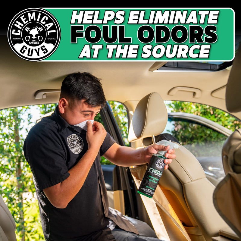 Chemical Guys AIR_101_04 New Car Smell Premium Air Freshener and Odor Eliminator, New Car Scent, (Great for Cars, Trucks, SUVs, RVs & More) 4 fl oz - Image 3