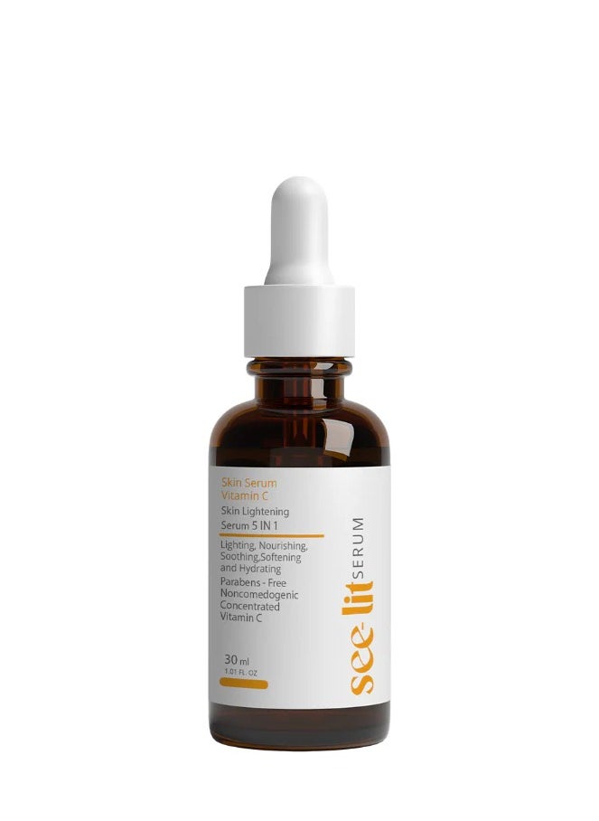 MEDINZA See lit Skin Serum Vitamin C Skin Lightening Serum 5 in 1 30ml  - Image 2