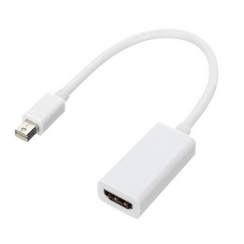 FENTICO Thunderbolt Mini DisplayPort DP to HDMI Adapter Audio Video HDTV Cable Converter for Apple MacBook Pro, MacBook Air, iMac, Mac mini, Microsoft Surface Pro etc Branded - Image 1