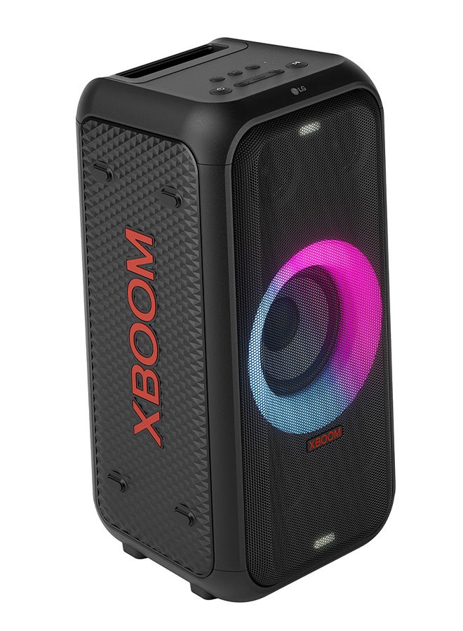 LG, XBOOM XL5T Party Speaker, Booming Base, Party Lighting, Bluetooth, USB, Black XL5T Black - Image 2
