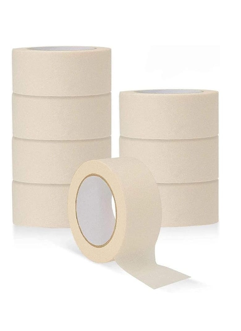 Libra Libra Heavy Duty Masking Tape (Ivory,2in x 30 Yard) Pack of 24  - Image 1