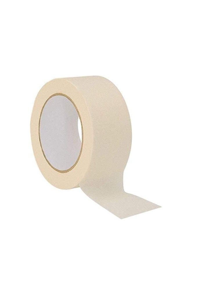 Libra Libra Heavy Duty Masking Tape (Ivory,2in x 30 Yard) Pack of 24  - Image 2