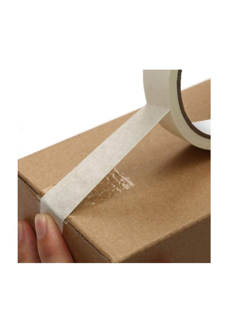 Libra Libra Heavy Duty Masking Tape (Ivory,2in x 30 Yard) Pack of 24  - Image 5
