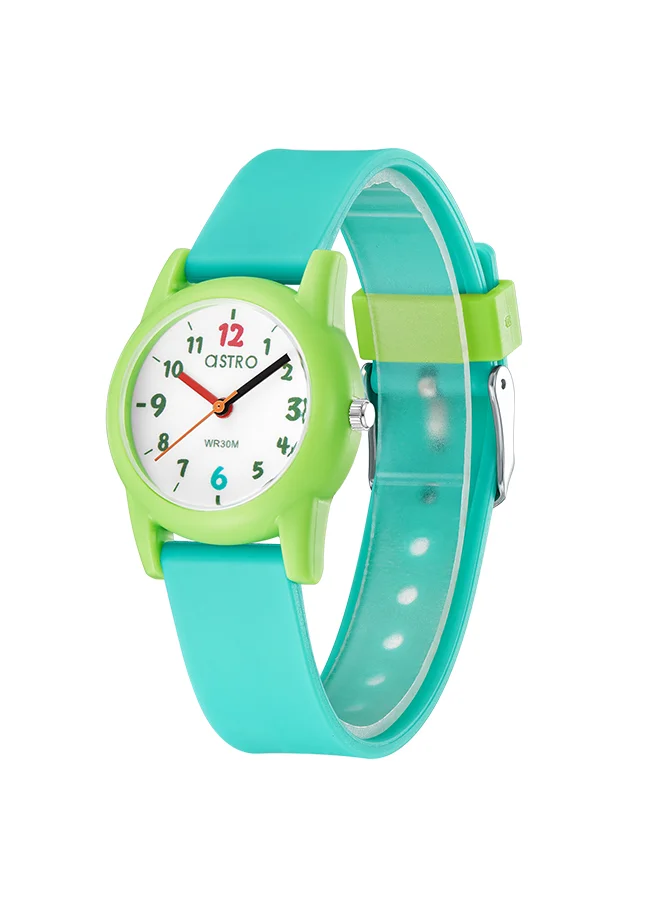 أسترو ASTRO Kids Analog White Dial Watch - A23810-PPJWG