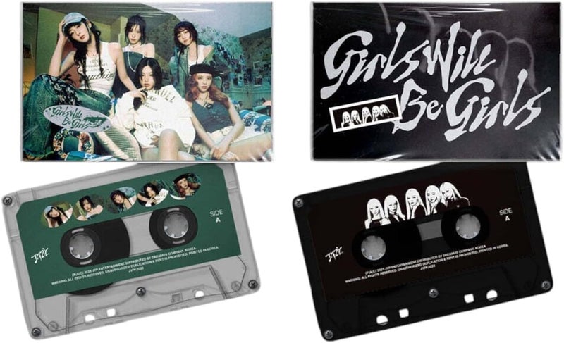 ألبوم ITZY المصغر العاشر الفتيات سيكونون فتيات نسخة شريط كاسيت 2 مجموعة - Image 1