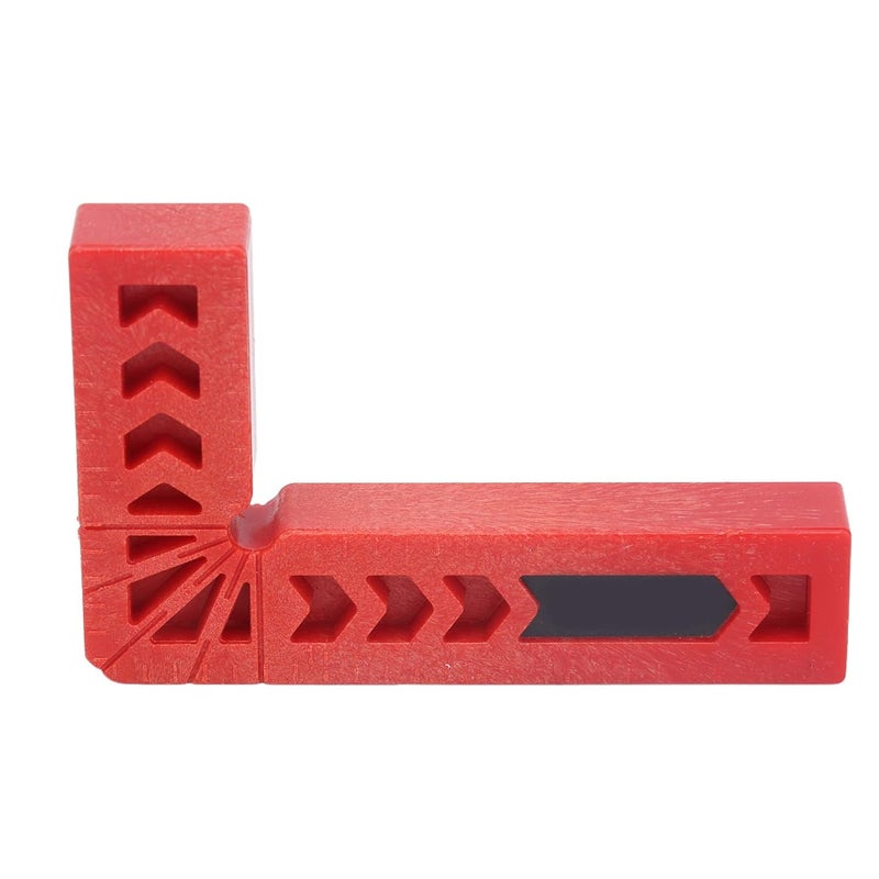 ABS 90 Degree Positioning Square Corner Clamping Tool with Measurement Scale for Woodworking and Picture Frame Assembly - Image 1