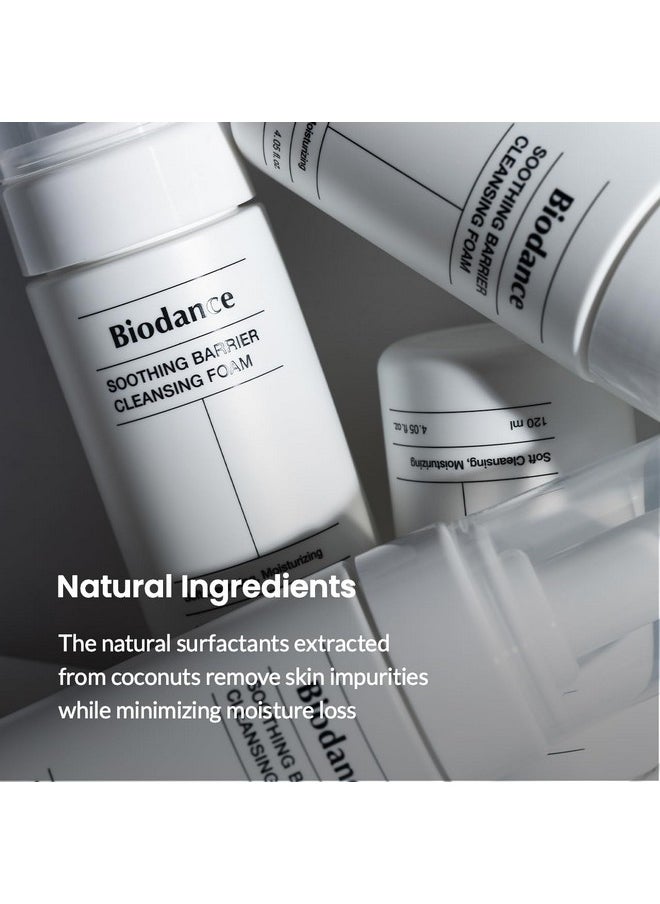 BIODANCE BIODANCE Soothing Barrier Cleansing Foam, Micro Bubble Foam, Gentle & Mild Face Cleanser | 4.06 fl.oz, 120ml  - Image 4