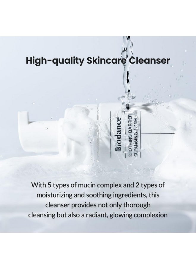 BIODANCE BIODANCE Soothing Barrier Cleansing Foam, Micro Bubble Foam, Gentle & Mild Face Cleanser | 4.06 fl.oz, 120ml  - Image 2