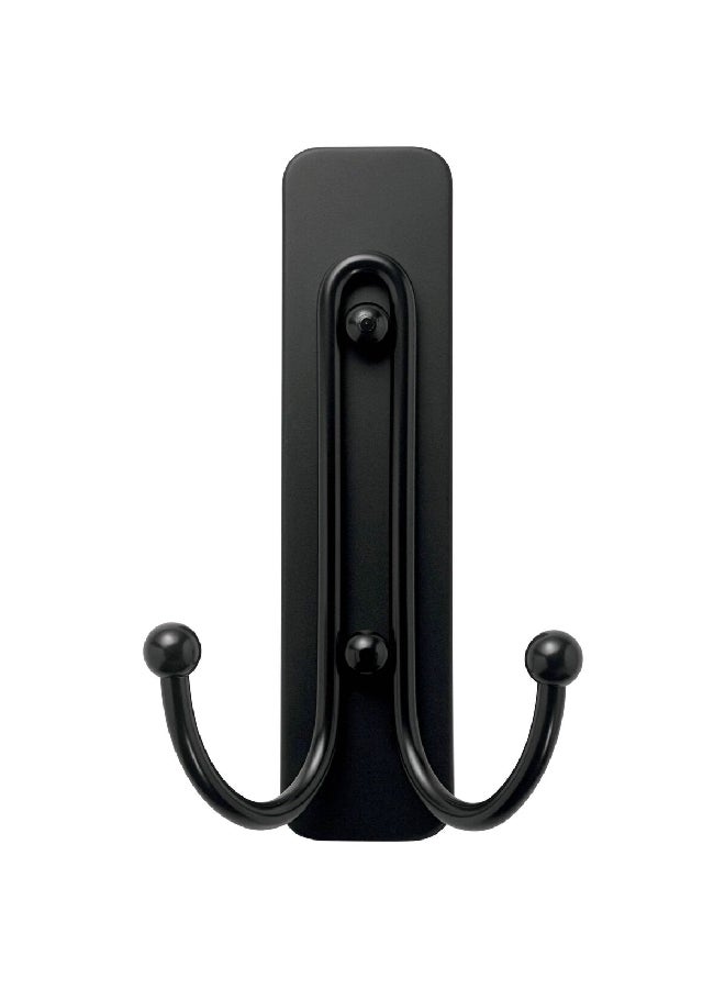 Command Damage-Free Hanging Decorative Double Hook Black Large 17036MB-ES  - Image 2