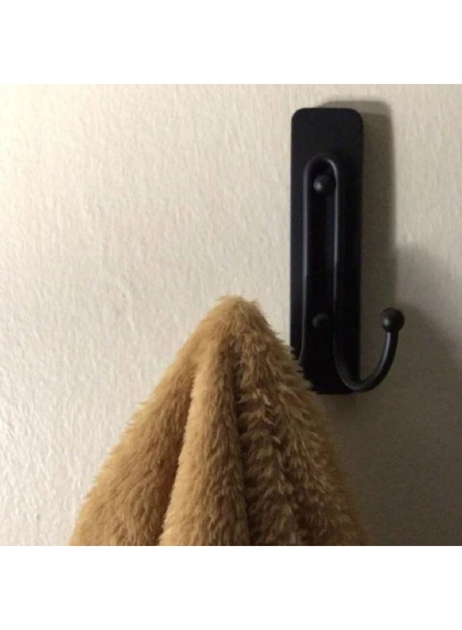 Command Damage-Free Hanging Decorative Double Hook Black Large 17036MB-ES  - Image 4