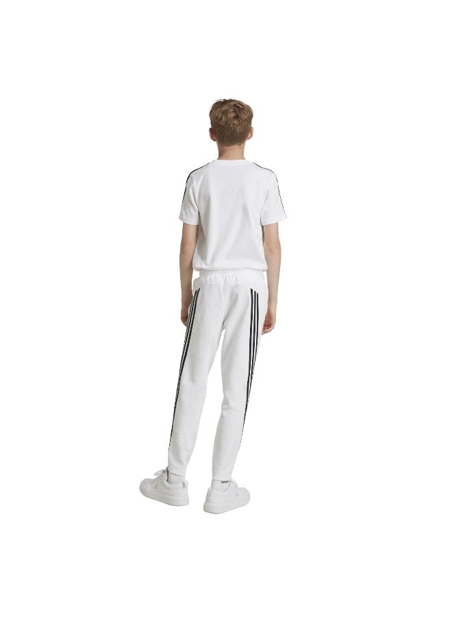 Adidas U Fi 3S Pt White Training Pants For Kids Unisex 128 - Image 4