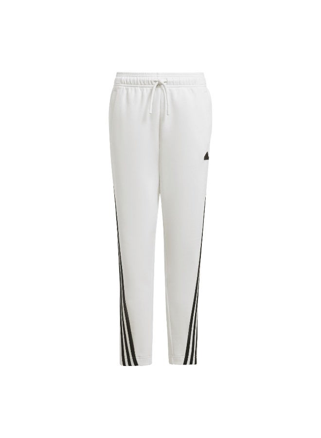 Adidas U Fi 3S Pt White Training Pants For Kids Unisex 128 - Image 2