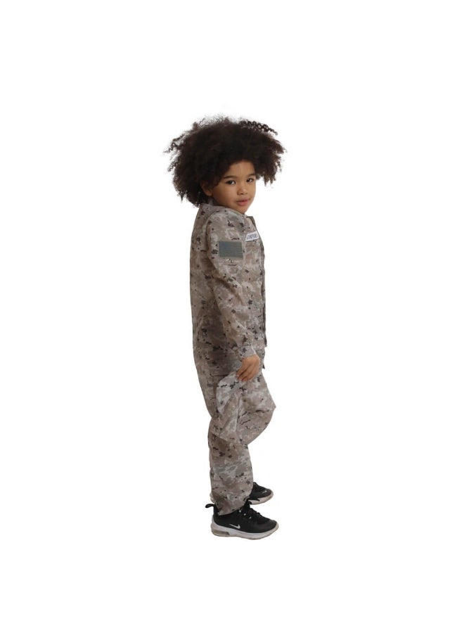 Halloween Mad Costumes Army Costume For Kids (Large) - Image 1