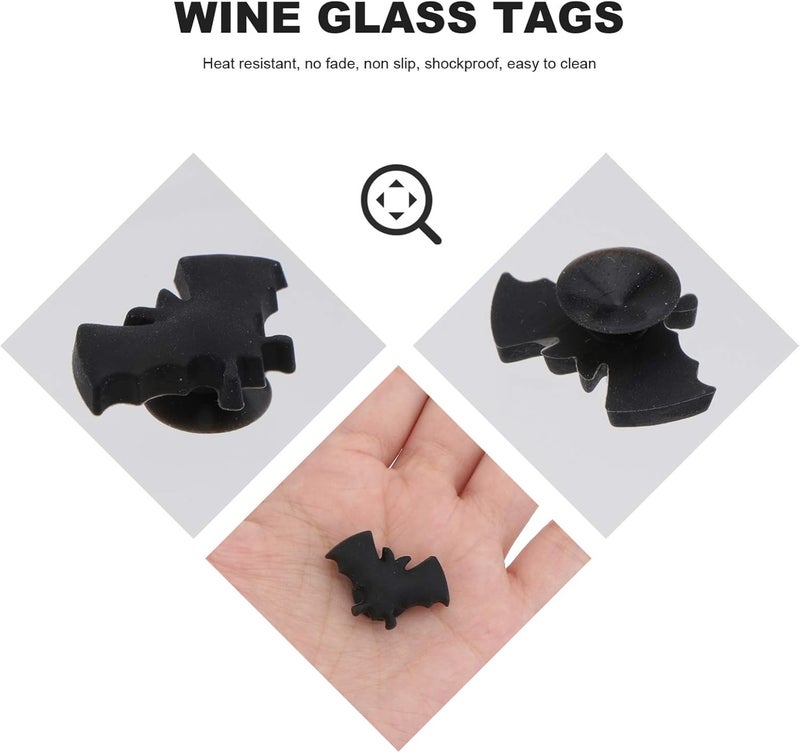 12PCS Silicone Wine Glass Marker Animals Design Drink Charms Label Mark Glass Identification for Banquet Party - Image 5