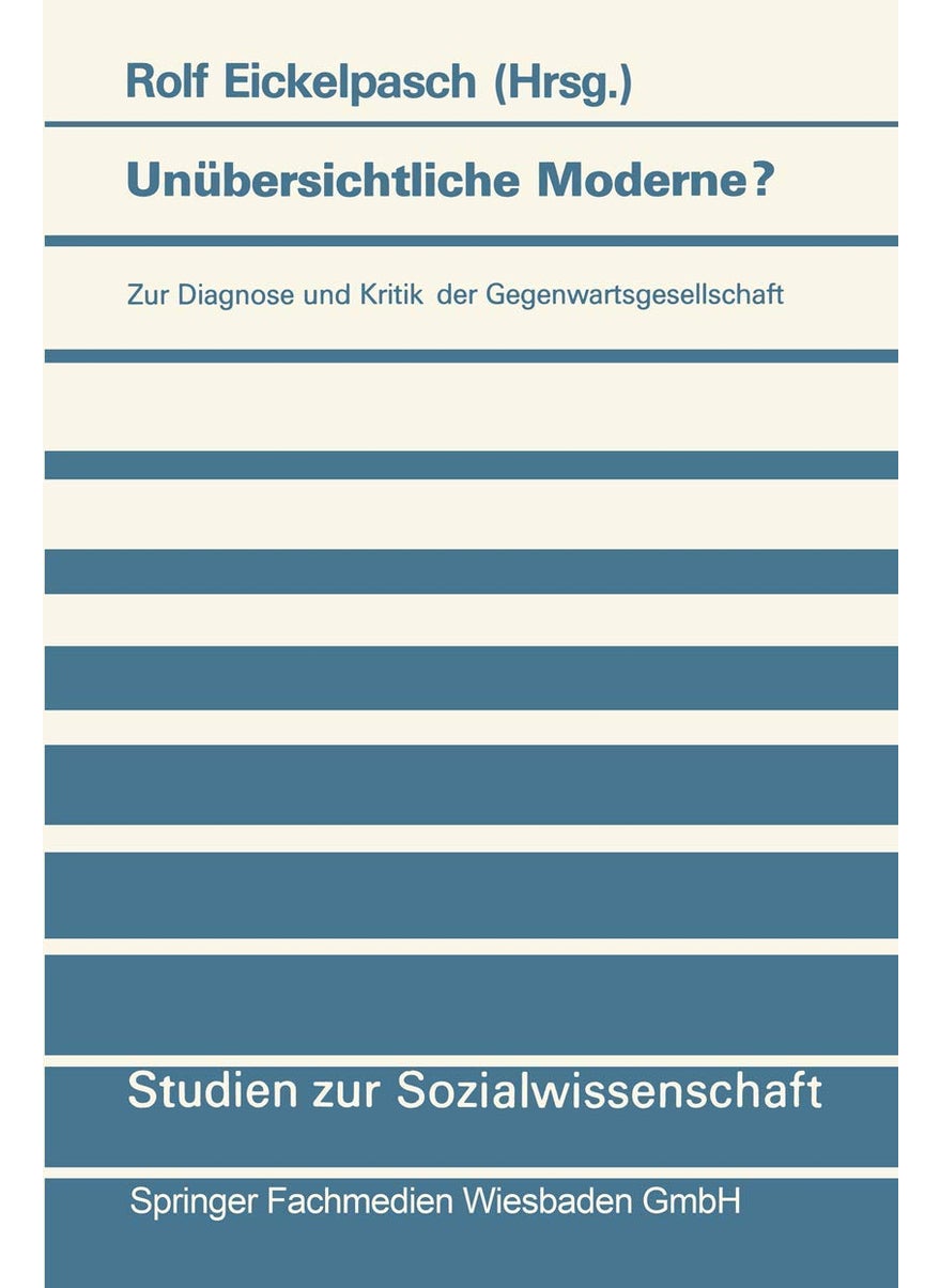 Unubersichtliche Moderne? 