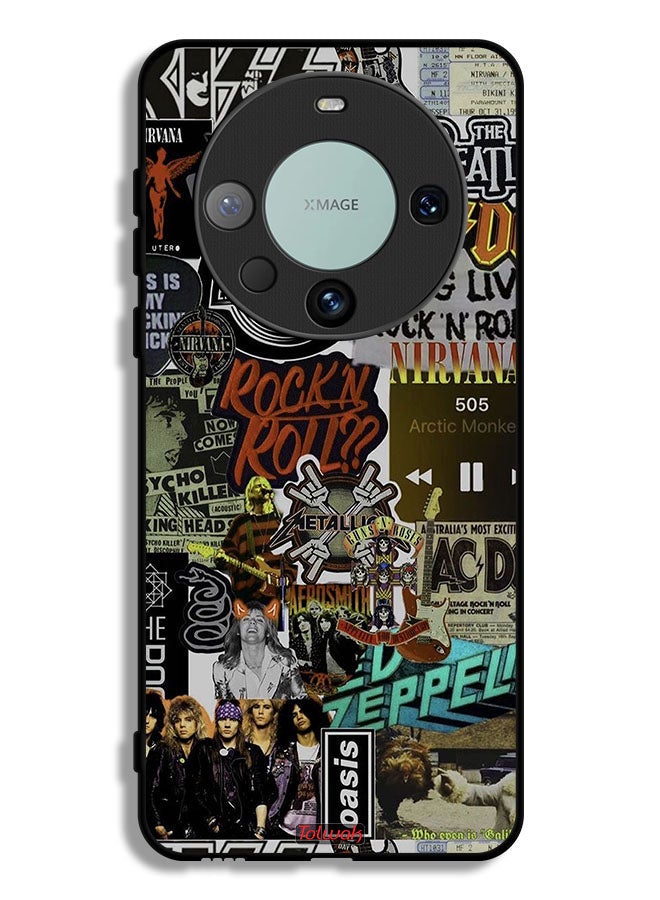 Tolwak Huawei Mate 60 Pro Protective Case Cover Long Live Rock N Roll - Image 1