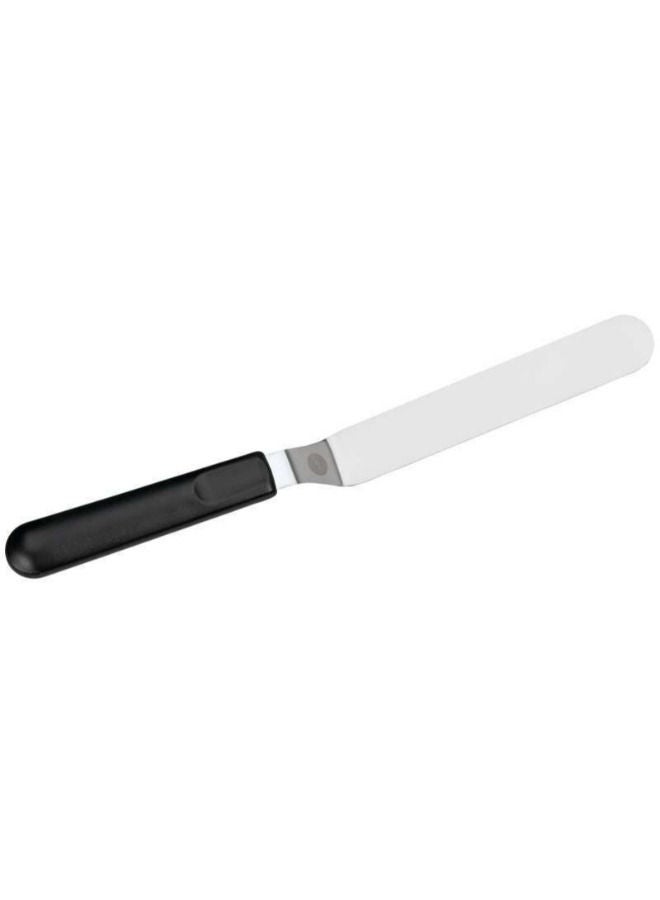 Wilton Angled Icing Spatula with Black Handle - Image 1